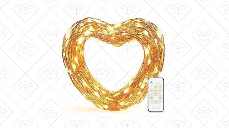 Eufy String Lights with remote | $10 | Amazon | Use code XMASLIT2Eufy String Lights | $8 | Amazo